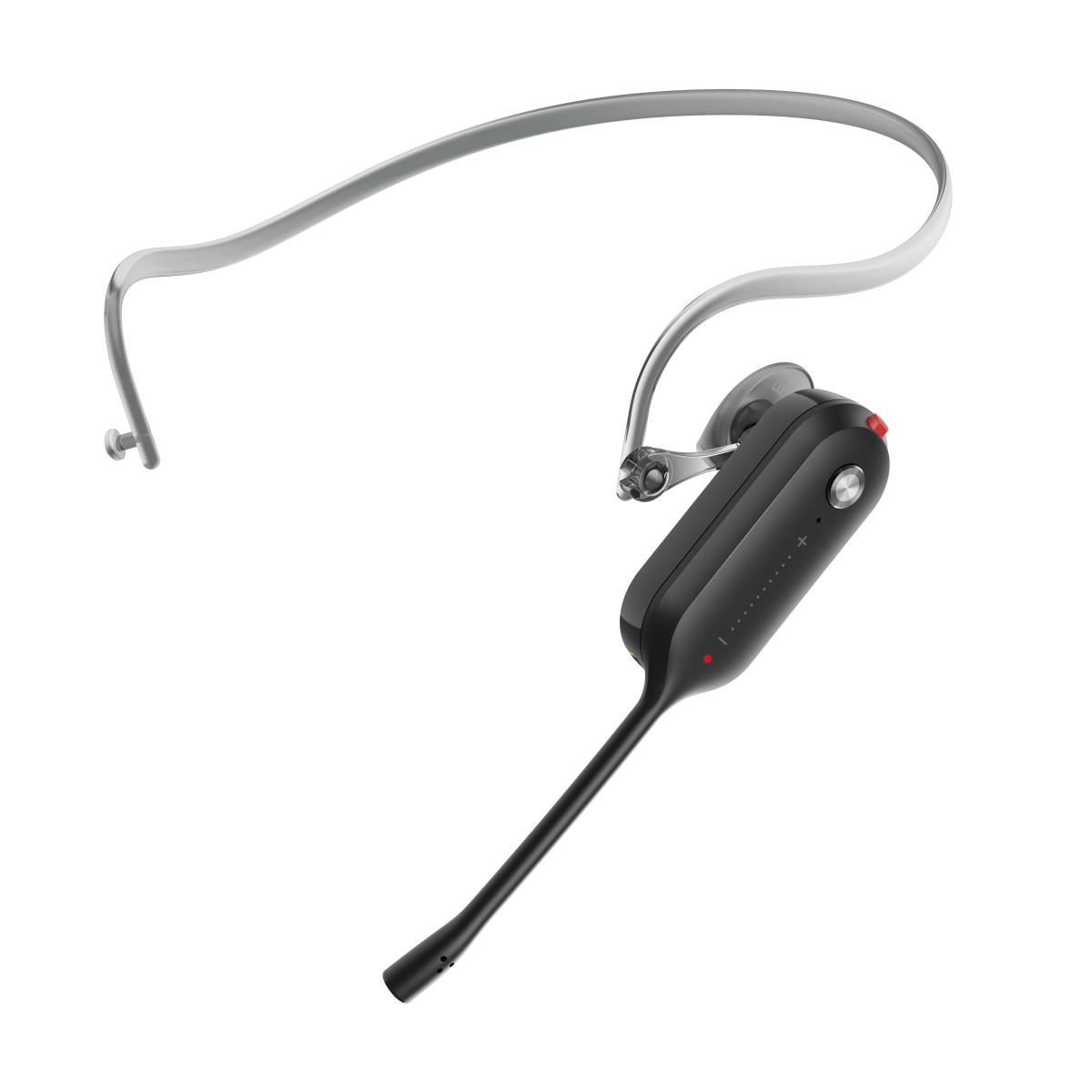 WH63 UC E2 DECT Wireless Single Ear headset with convertible headpiece inc. DECT Charge/Base thumbnail