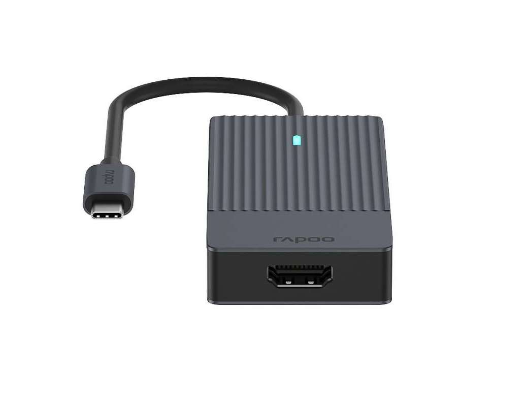 Rapoo UCM-2001 interface cards/adapter HDMI, USB 3.2 Gen 1 (3.1 Gen 1), USB Type-C thumbnail