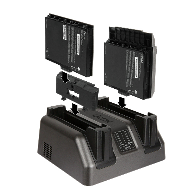 K120 DUAL BAY BATT CHARGER UK thumbnail