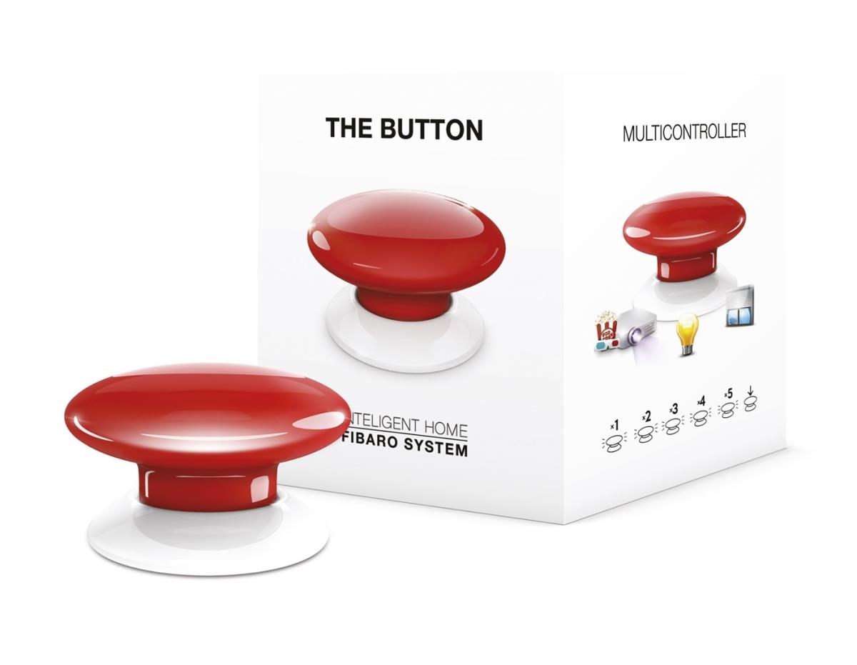 Fibaro The Button panic button Wireless Alarm thumbnail
