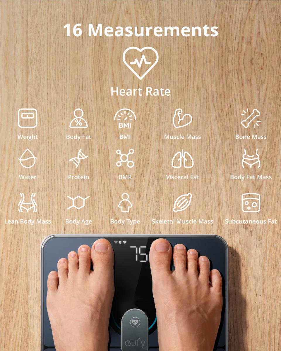 ANKER SMART SCALE P2 PRO BLACK thumbnail