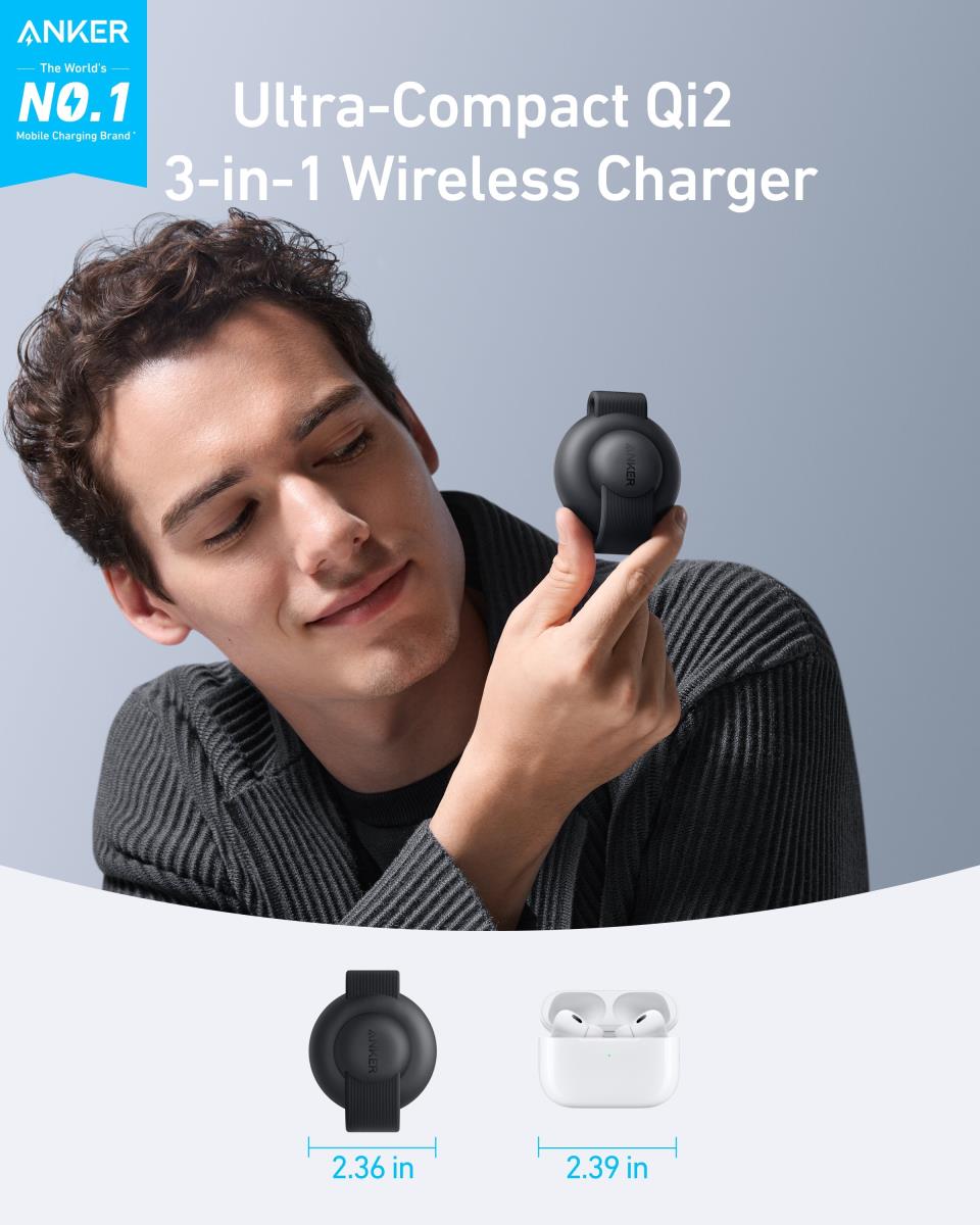 QI2 15W  3-IN-1 WIRELESS CHARGEPAD thumbnail