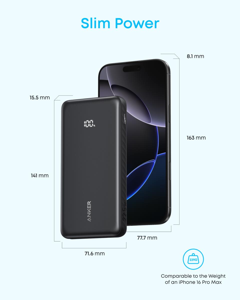 ZOLO POWERBANK 10K 22.5W USB-C CABLE thumbnail