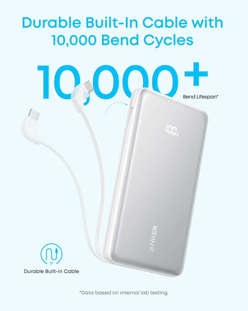 ZOLO POWERBANK 10K 22.5W USB-C CABLE thumbnail
