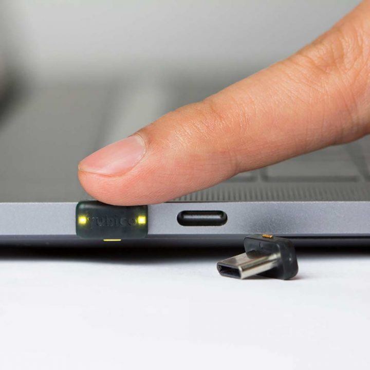 EU Product - YubiKey 5C Nano USB-Sicherheitsschlssel US thumbnail