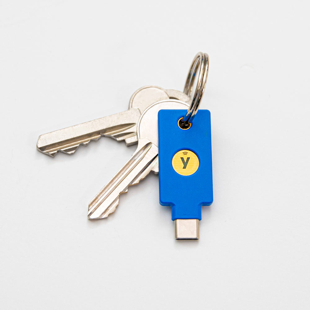 EU Product - USB-Sicherheitsschlssel Security Key C NFC - Flash-Speicher - unsortiert thumbnail