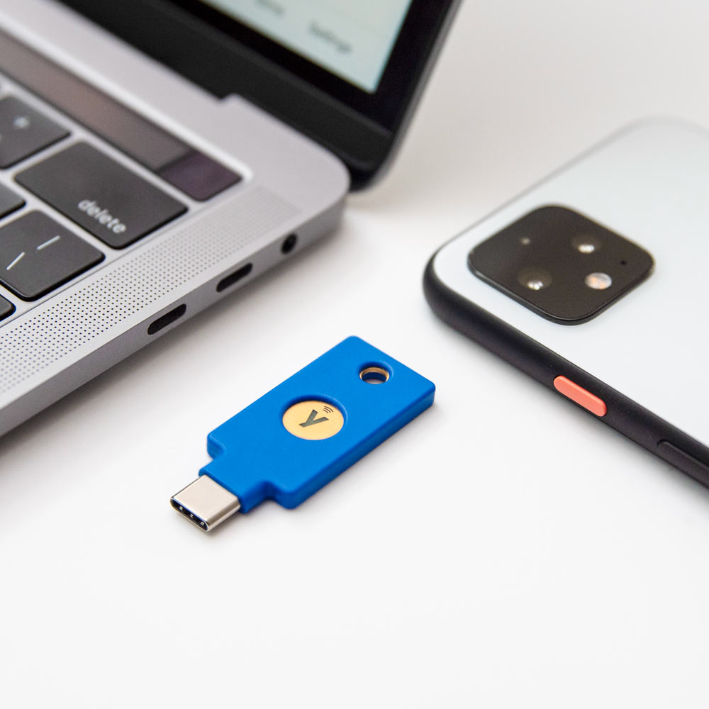 EU Product - USB-Sicherheitsschlssel Security Key C NFC - Flash-Speicher - unsortiert thumbnail