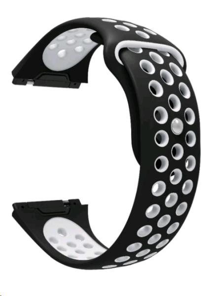 EU Product - Ionic Silicone watch strap - White thumbnail