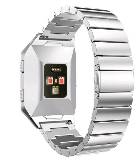 EU Product - Ionic Stainless steel watch strap - Silver thumbnail