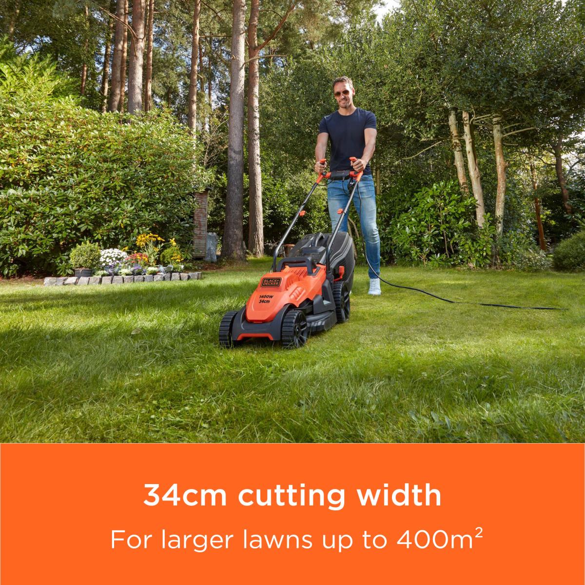 34CM 1400W MOWER ERGO HANDLE thumbnail