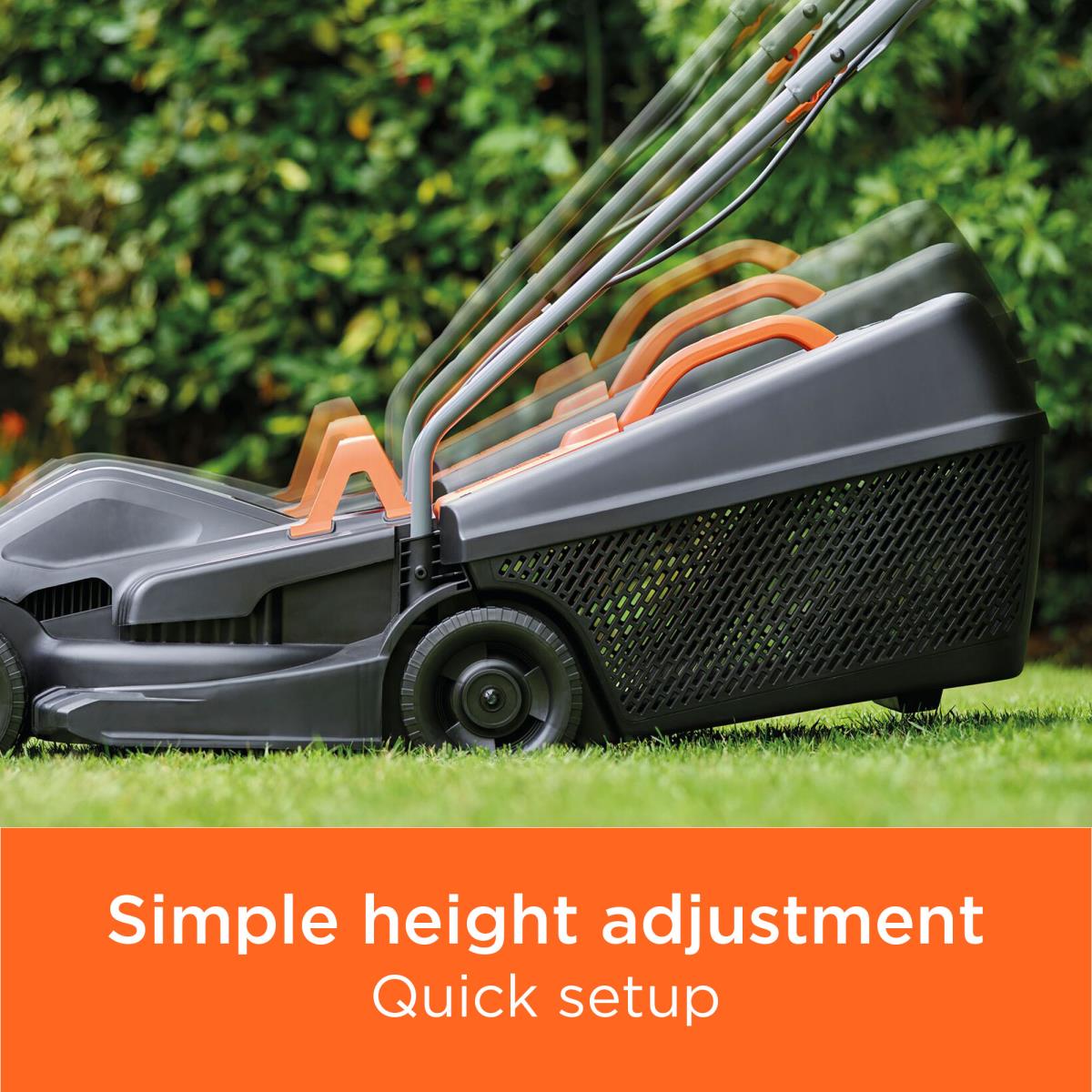 32CM 1000W ELECTRIC ROTARY MOWER thumbnail