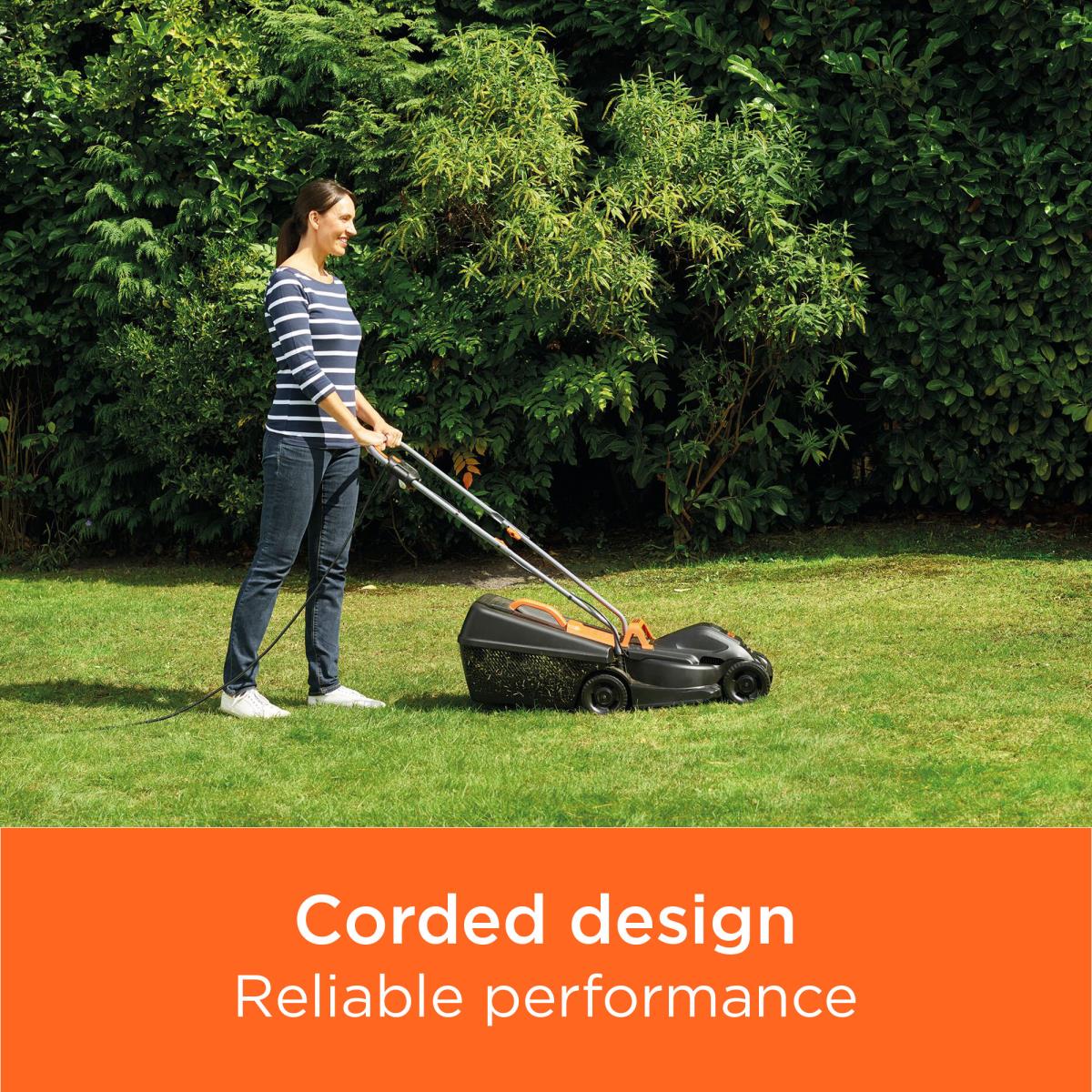 32CM 1000W ELECTRIC ROTARY MOWER thumbnail