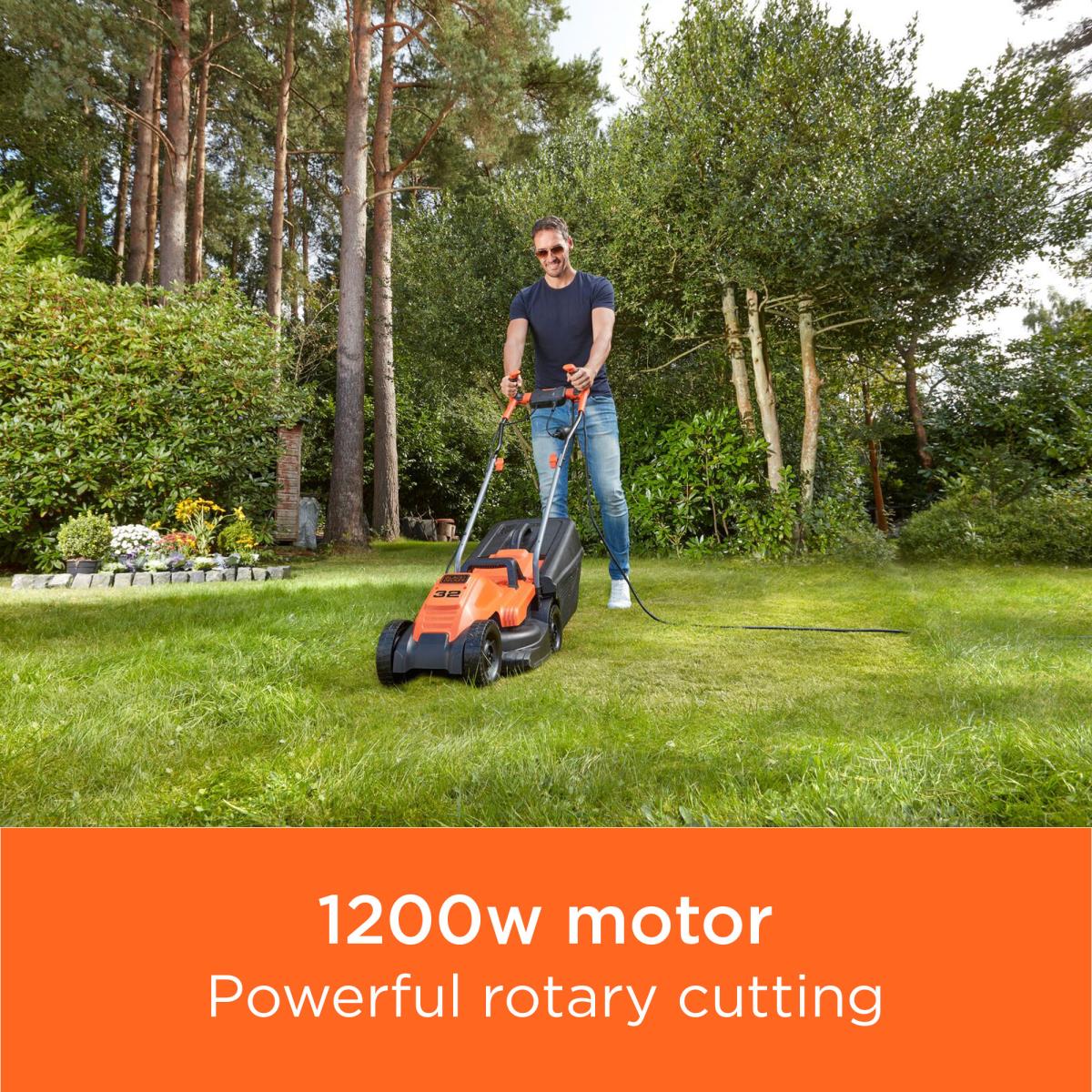 32CM 1200W ELECTRIC ROTARY MOWER thumbnail