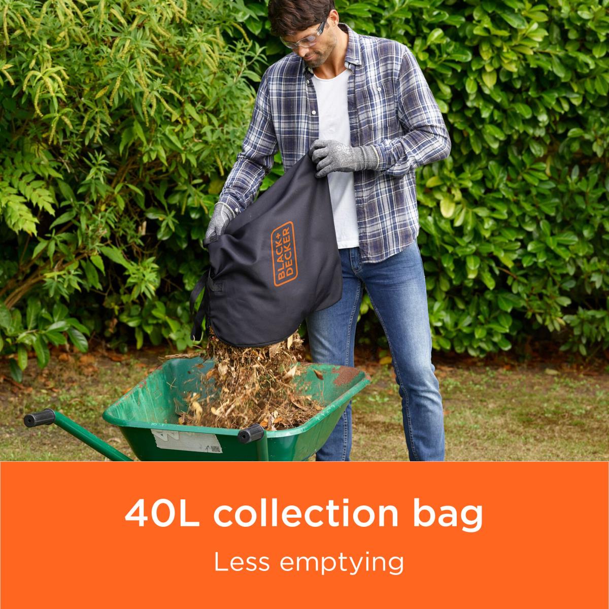 2600W 40 LITRE BLOWER VAC LEAF thumbnail