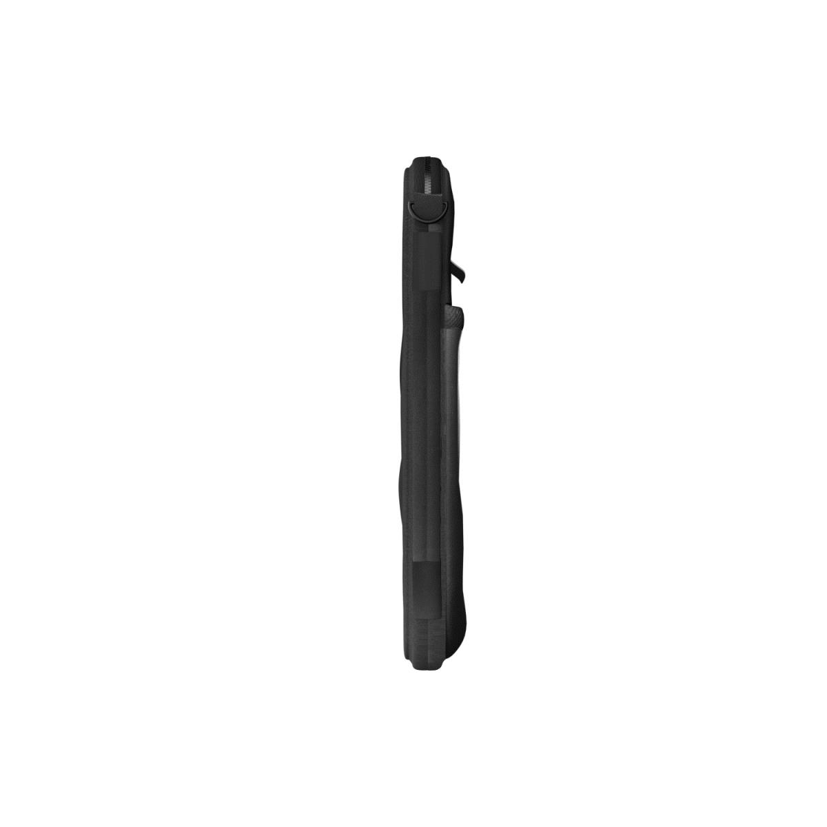 Neoprene Sleeve Vertical 11in with pocket - (Shoulder Strap Optional) (Black) thumbnail