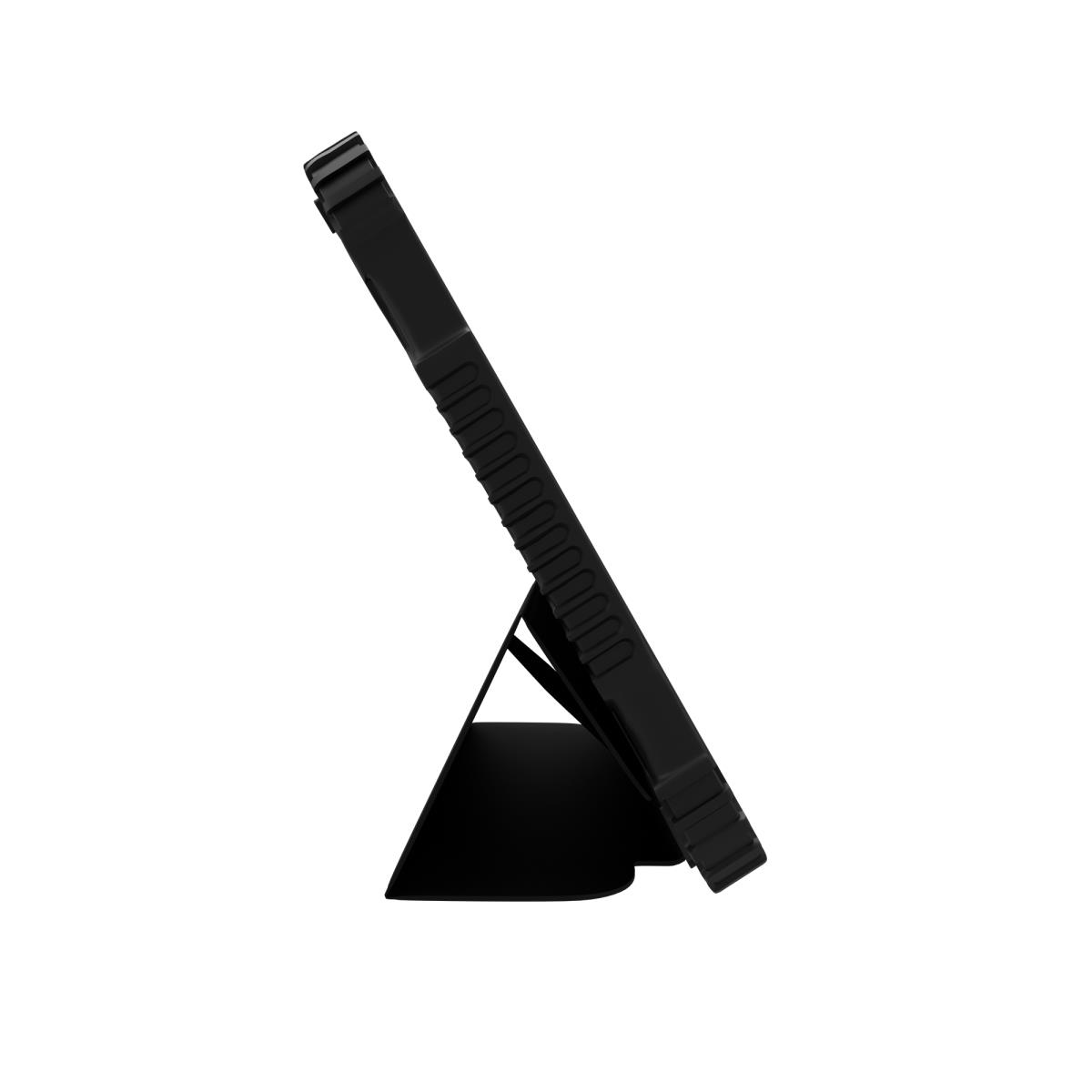 Extreme Folio-X for iPad 10/11tg gen (Smooth Wipeable Material) (Black) thumbnail