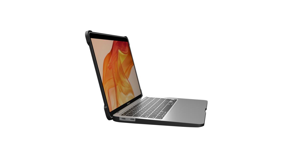 Extreme Shell-L Anti-Shock Case for Macbook Air 13.6 - Clear Black thumbnail