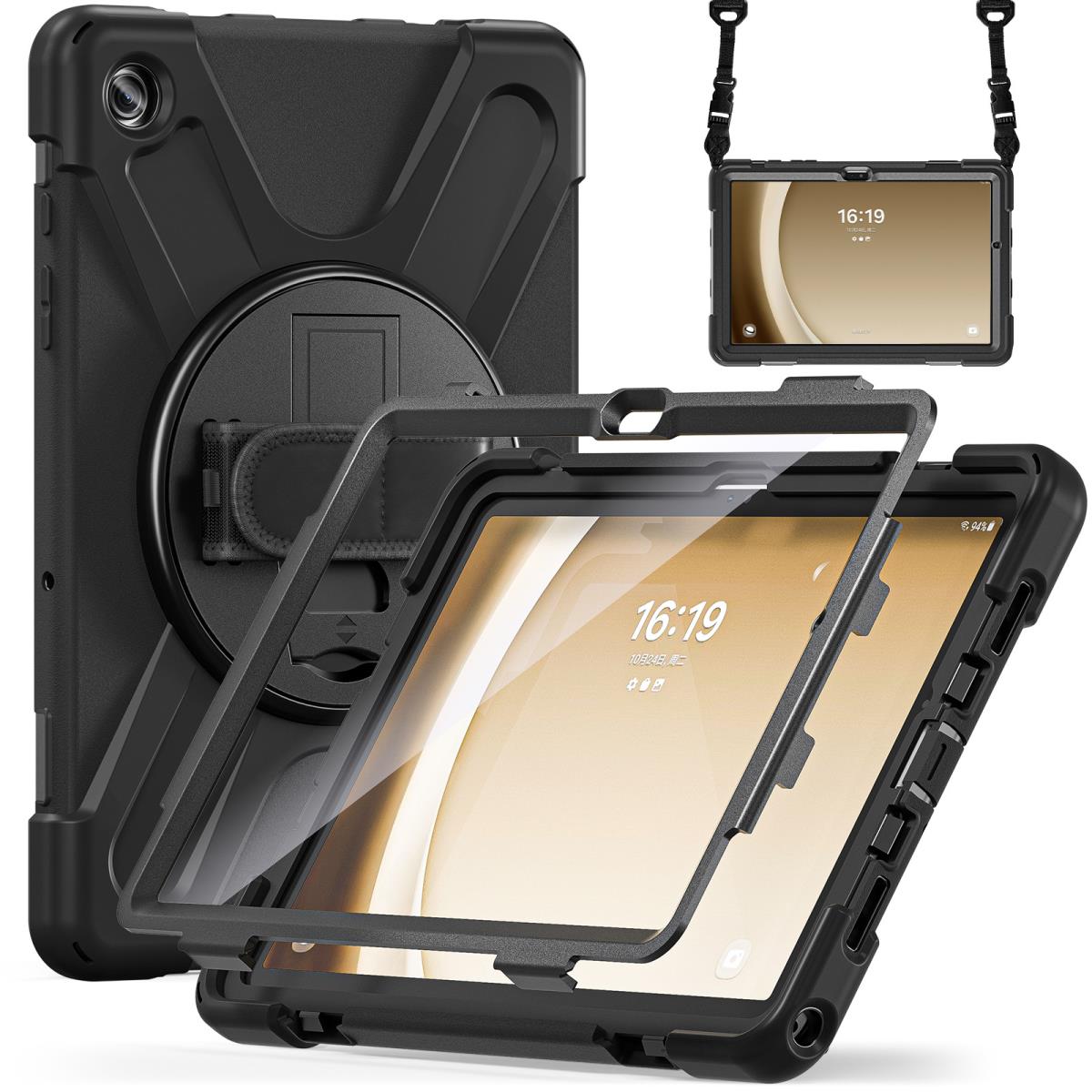 Shield case for Samsung Galaxy Tab Active 5 & Tab Active 3 (Black) thumbnail