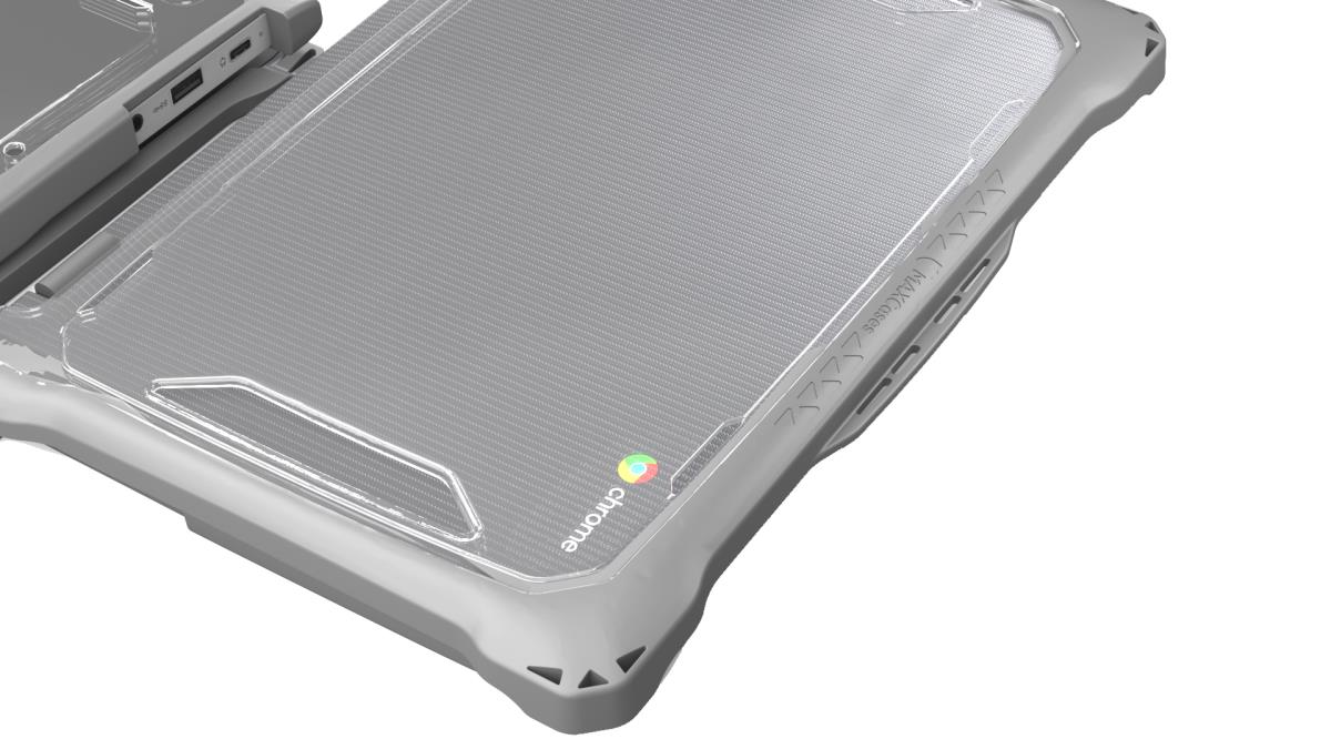 Extreme Shell-F2 for Acer C936 Clamshell Chromebook 14in (Grey) thumbnail