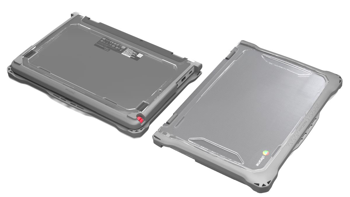 Extreme Shell-F2 for Acer C936 Clamshell Chromebook 14in (Grey) thumbnail