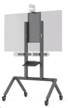 AV Cart for Logitech Rally Plus - Black Grey thumbnail