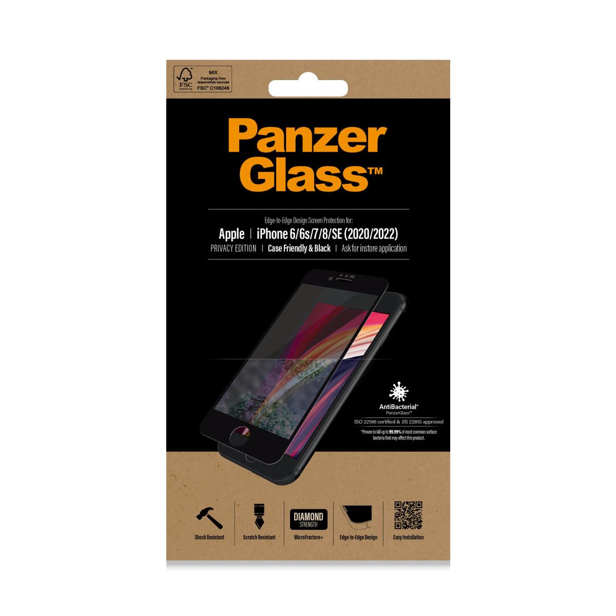 SCREENPROTECTOR IPHONE SE 2020 thumbnail