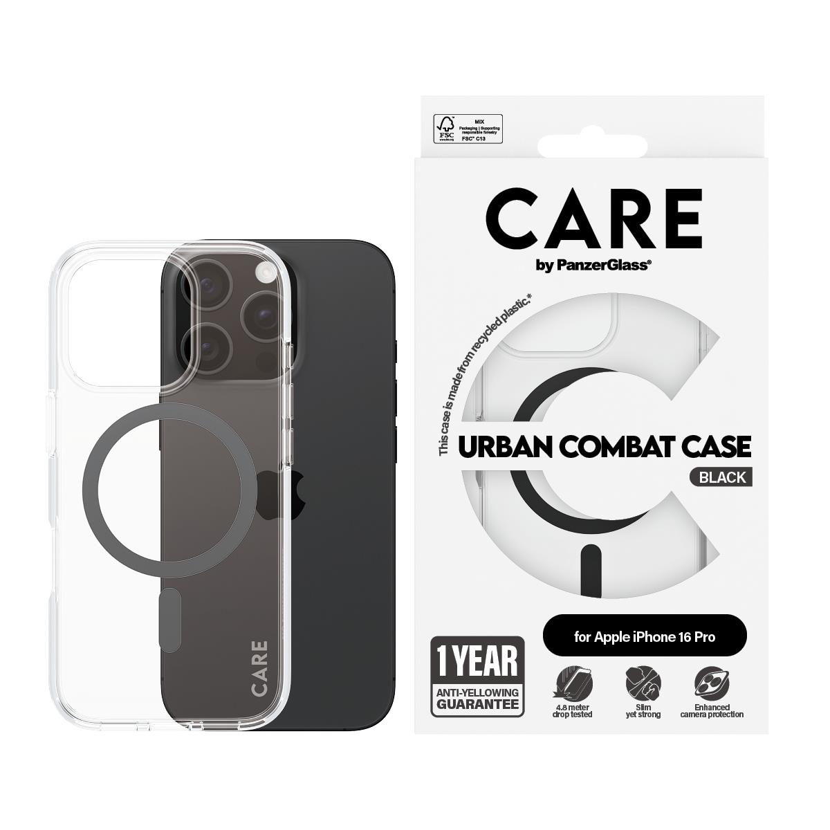 EU Product - CARE Transparent MagSafe iPhone 16 Pro thumbnail