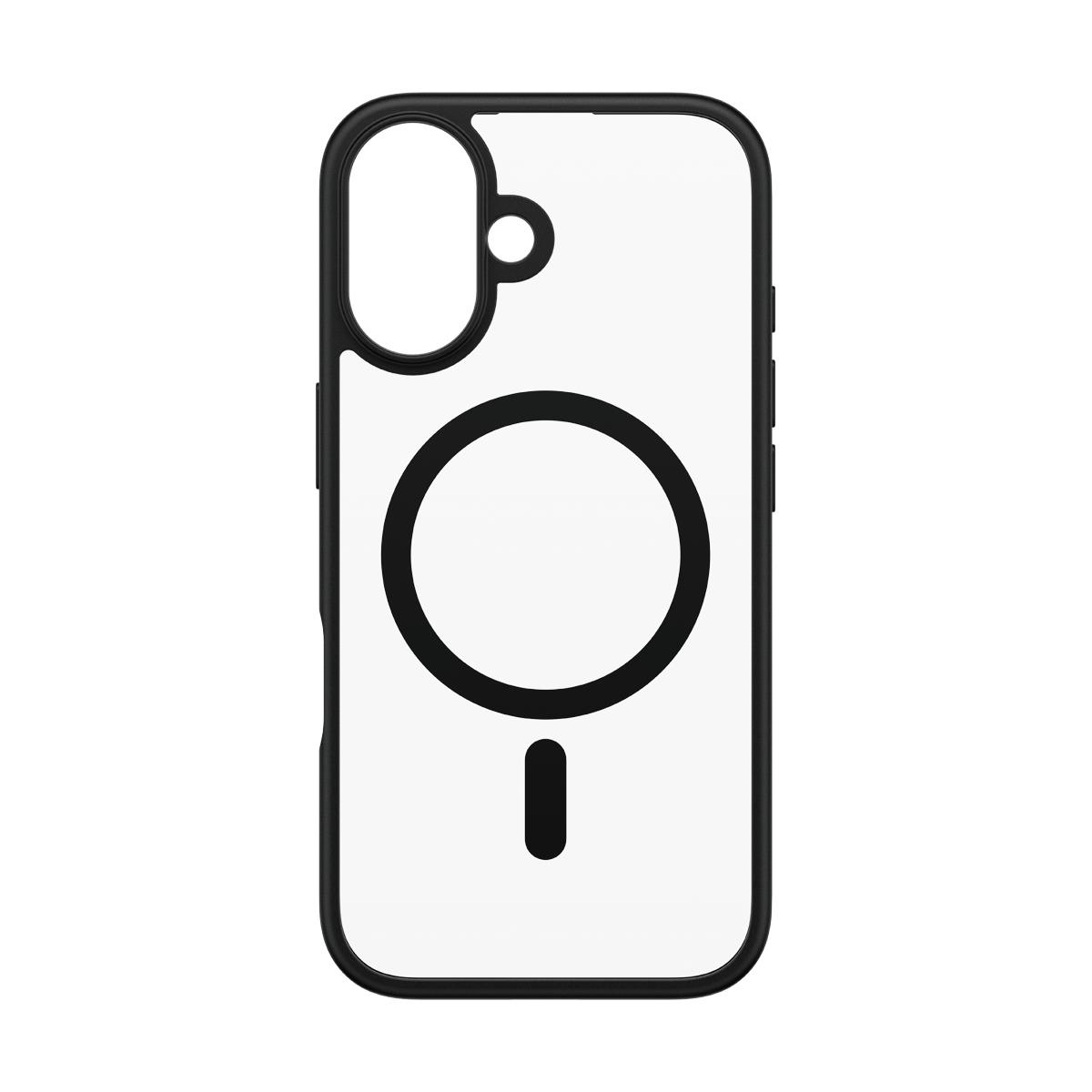 EU Product - PG HardCase Transparent Black MagSafe Iphone16 thumbnail