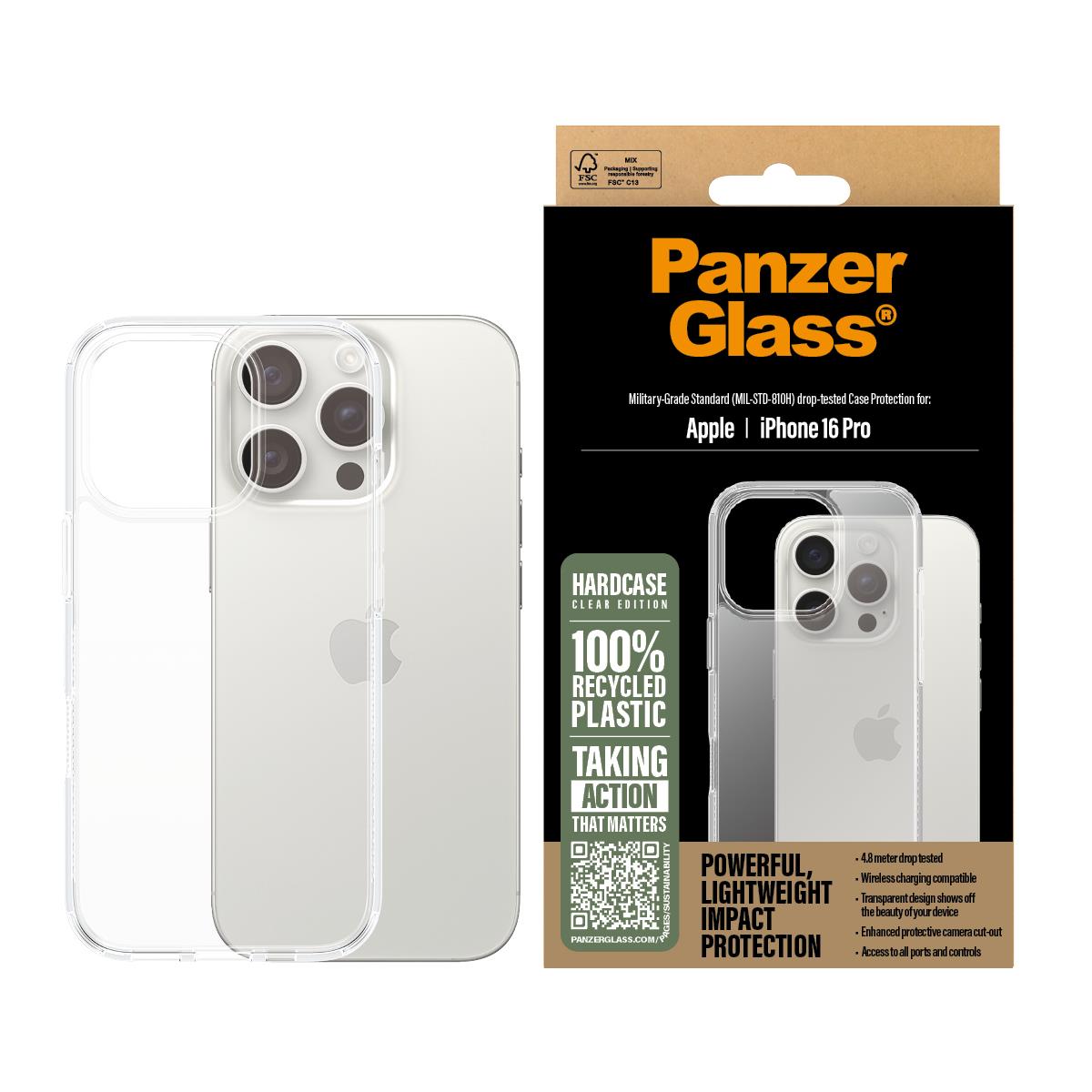 EU Product -  HardCase Transparent iPhone 16 Pro thumbnail