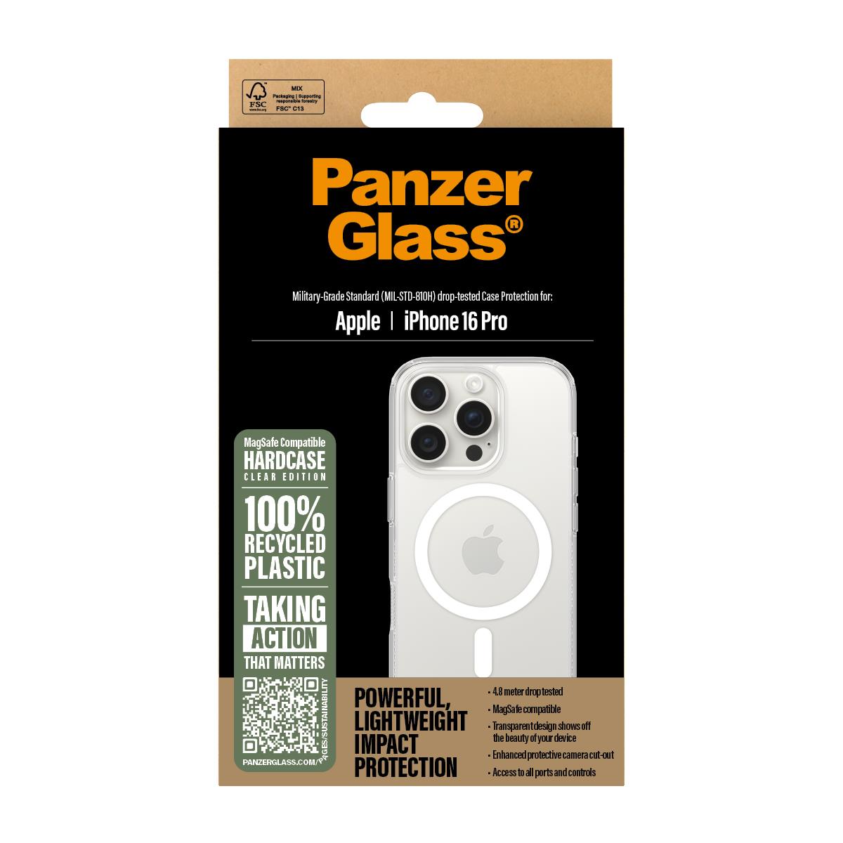 EU Product - HardCase Transparent White Iphone16Pro thumbnail
