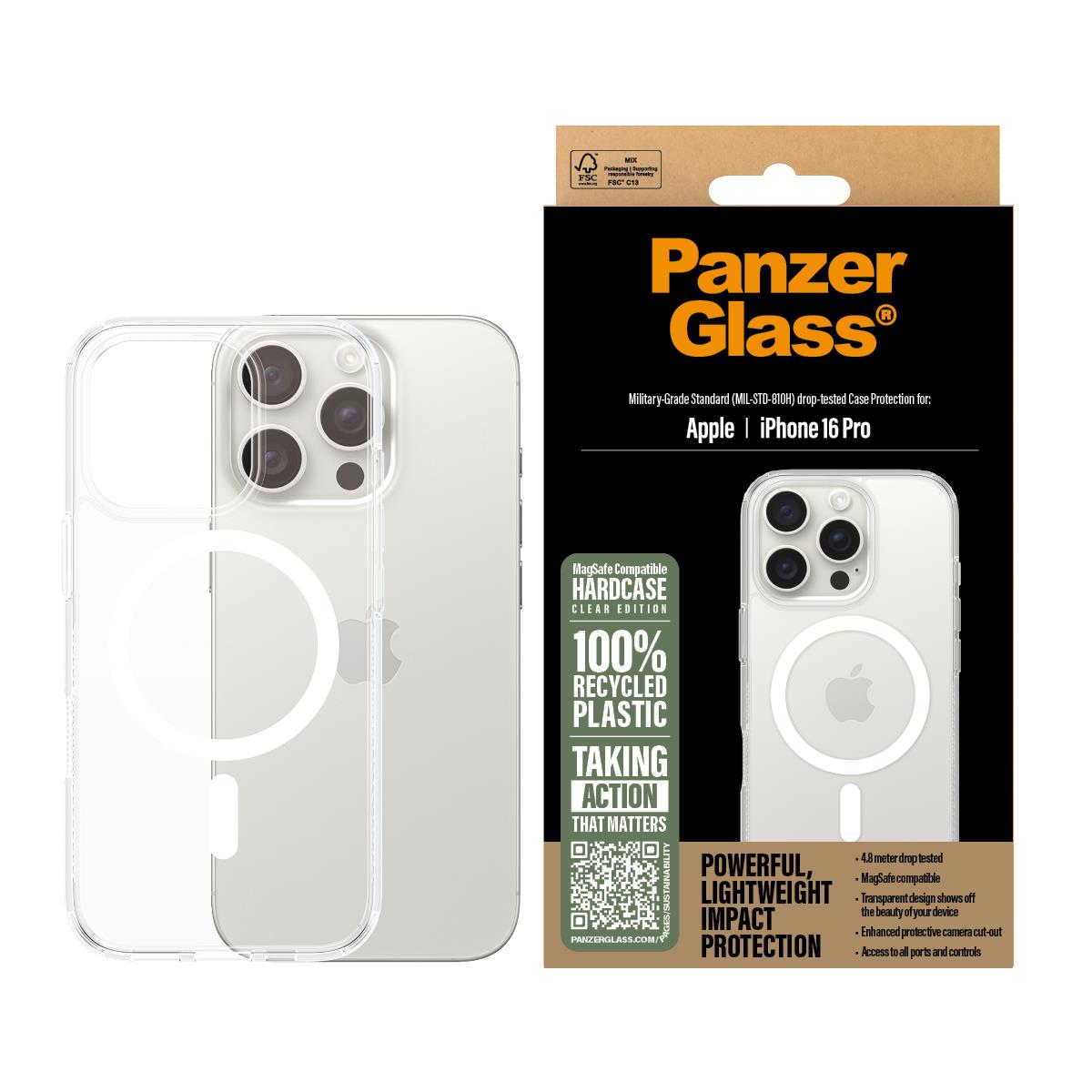 EU Product - HardCase Transparent White Iphone16Pro thumbnail