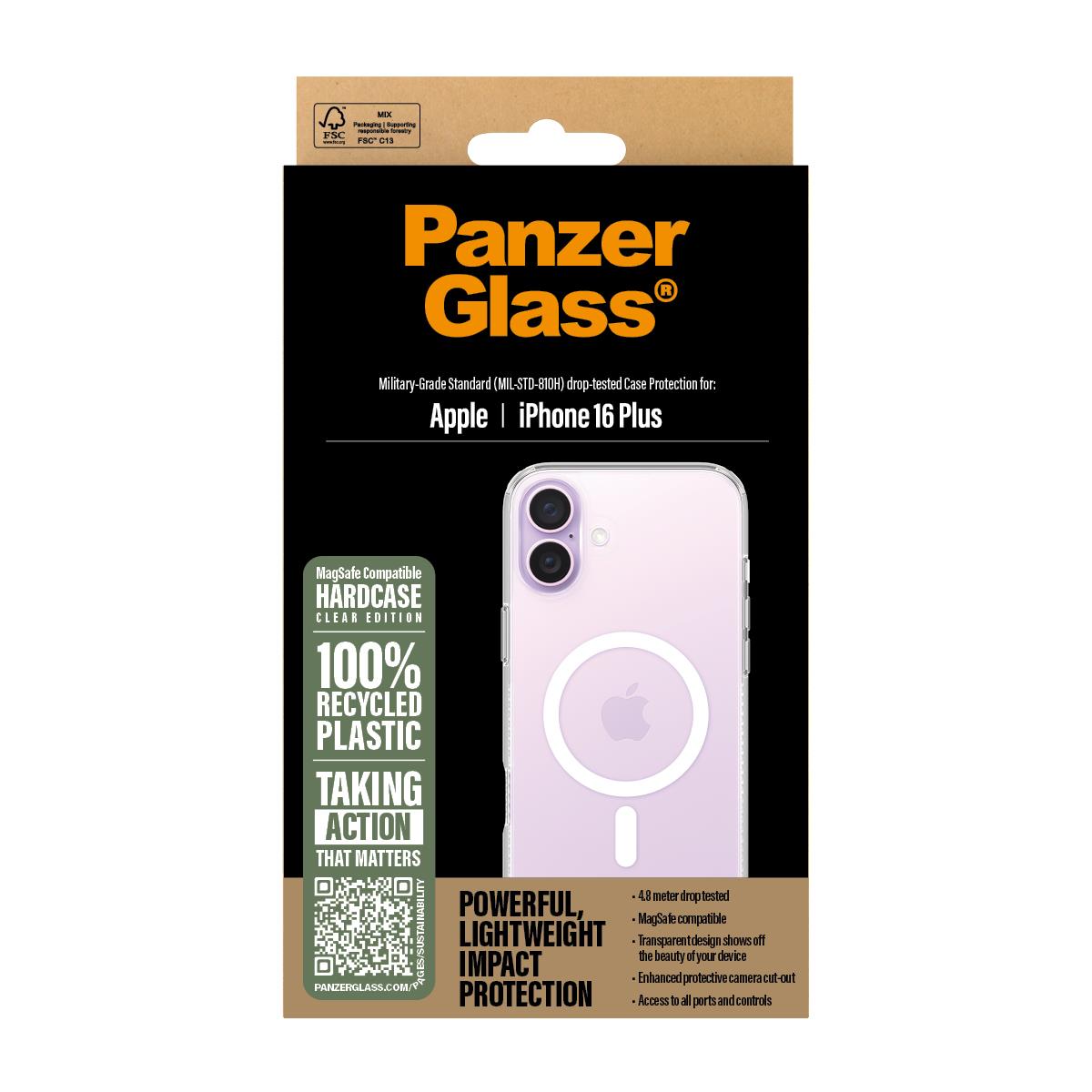 EU Product - HardCase TransparentWhite Iphone16Plus thumbnail