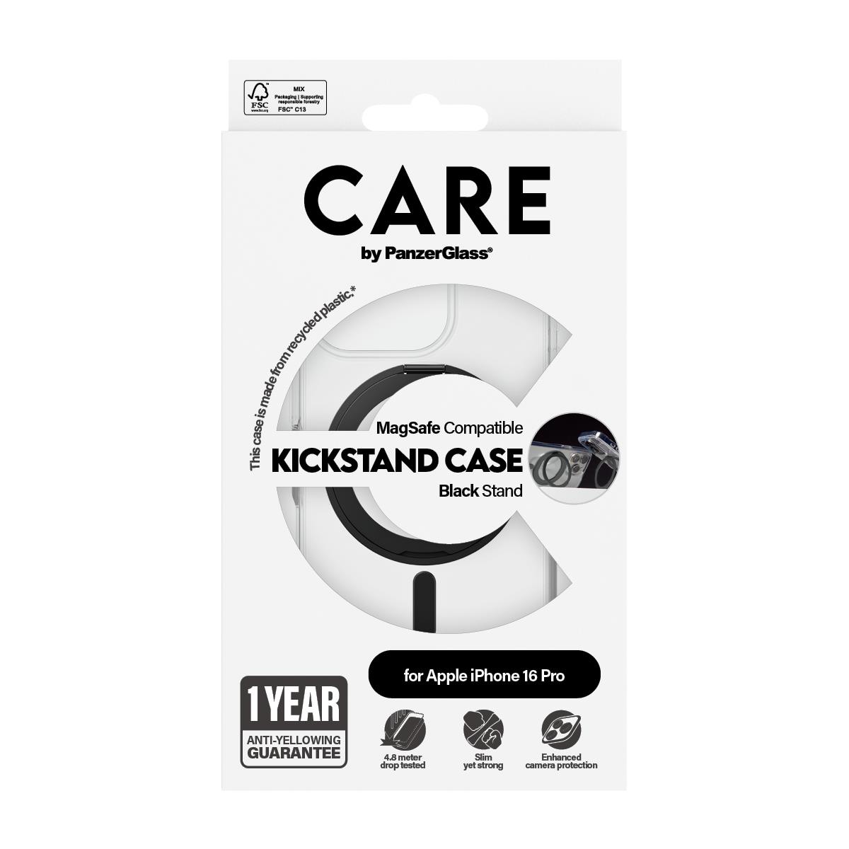 EU Product - CARE Transparent MagSafe iPhone 16 Pro thumbnail