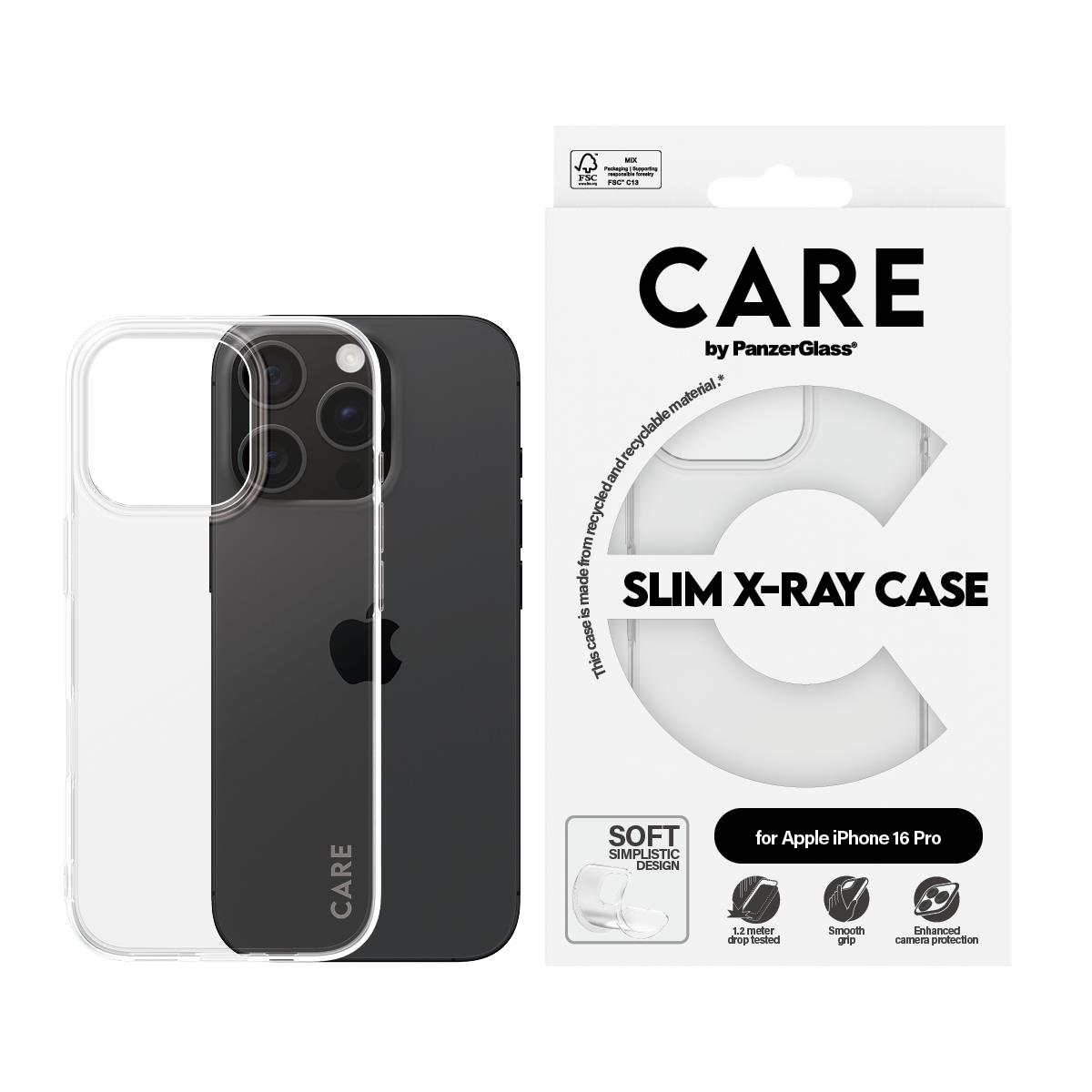 EU Product - PG  Case Transparent X-Ray Soft Basic iPhone 16Pro thumbnail