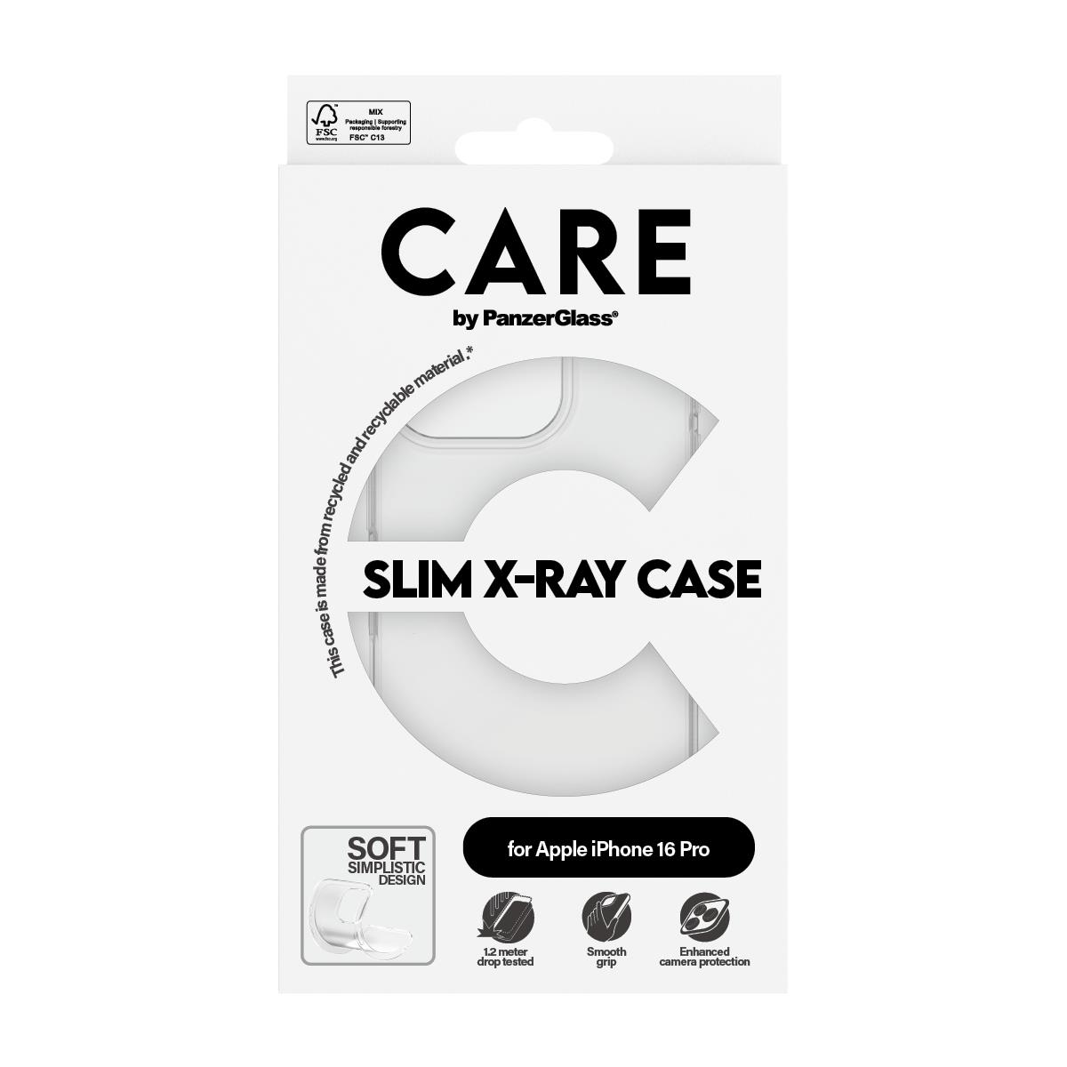 EU Product - PG  Case Transparent X-Ray Soft Basic iPhone 16Pro thumbnail