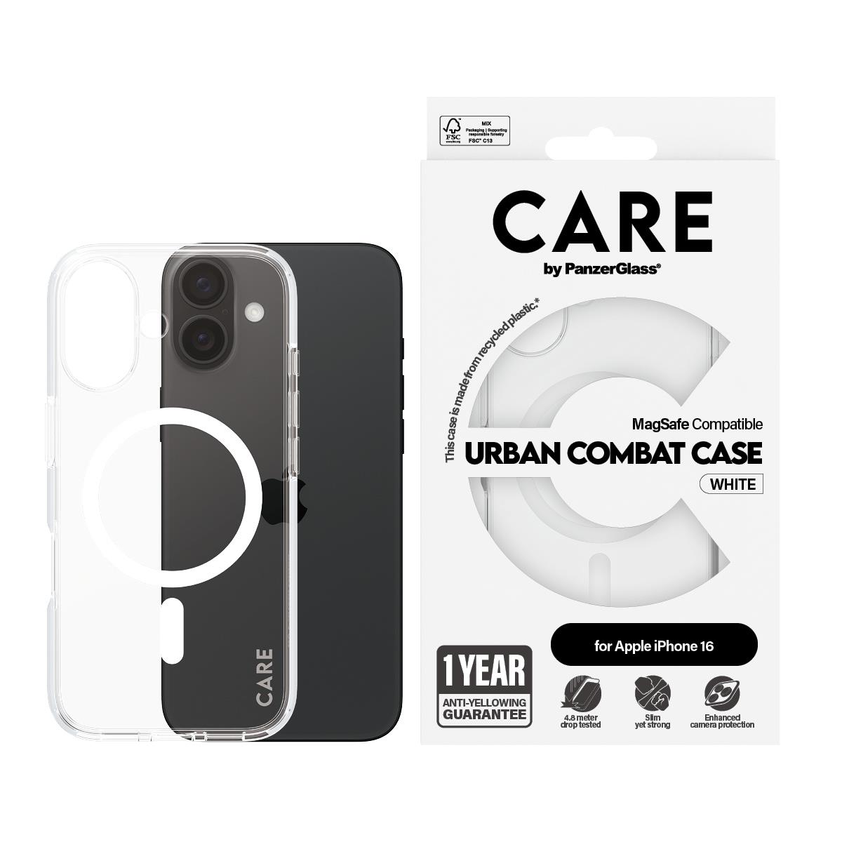 EU Product - PGFlagship Case Transparent Urban Combat iPhone16 thumbnail