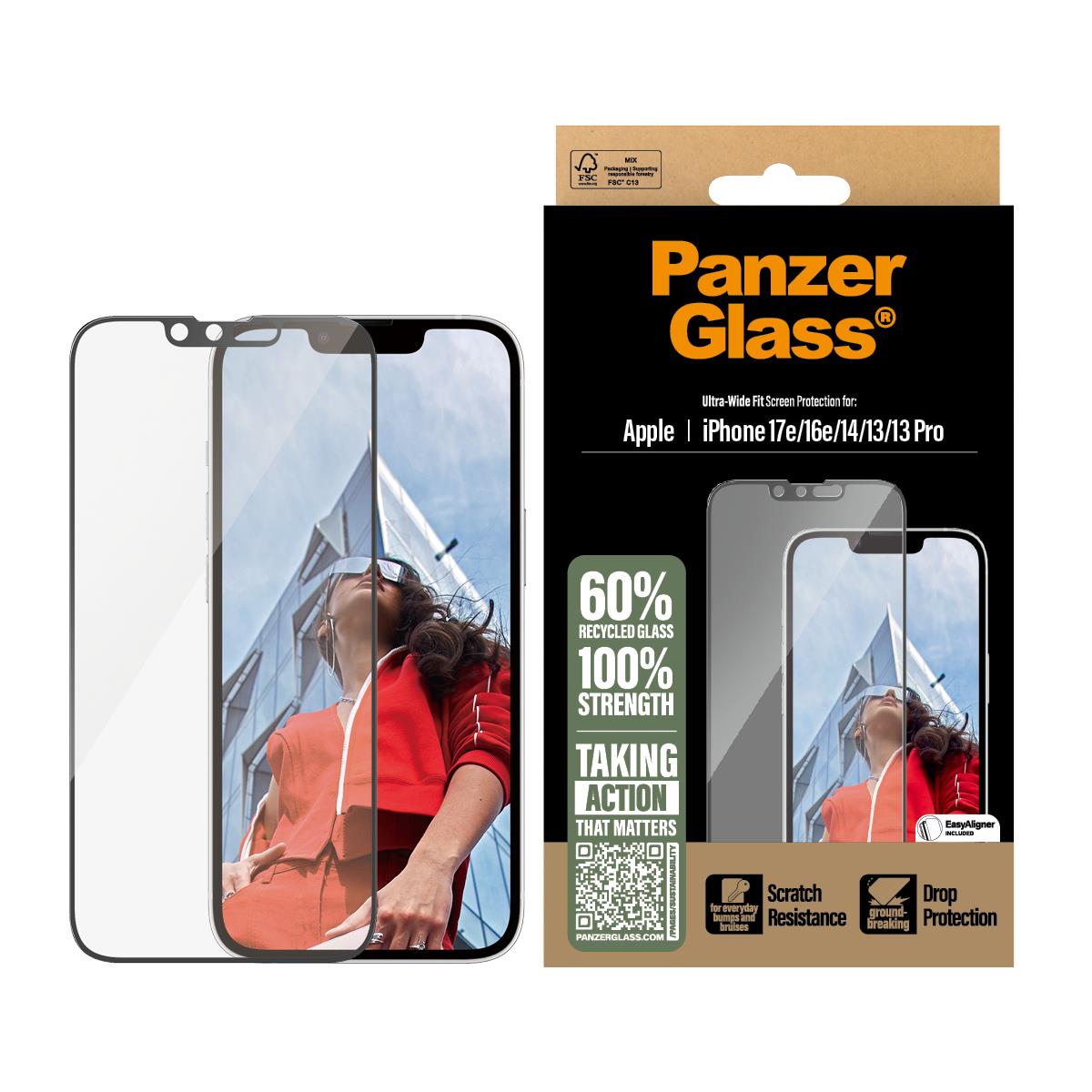 SCREEN PROTECTOR W. BLACK FRAME thumbnail