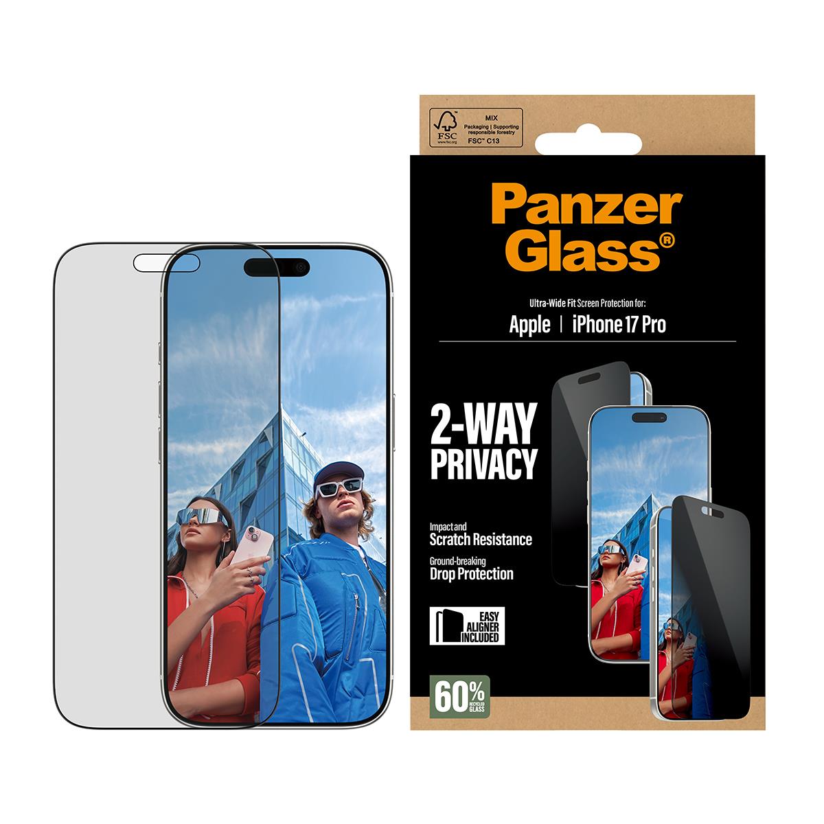 EU Product - PG 2-Way Privacy Screen Protector iPhone17 Pro UWF thumbnail