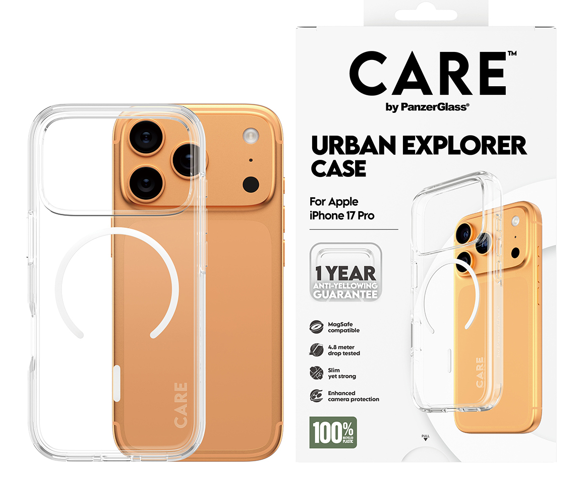 EU Product - PG Case Transparent Urban Explorer Iphone 17 Pro thumbnail