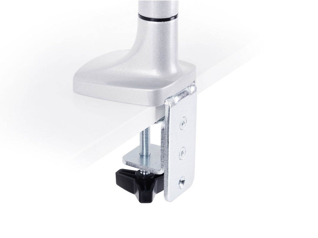 M Deskmount Gas Spring Single Silver thumbnail