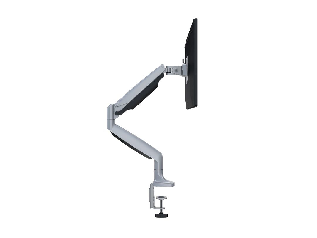 M Deskmount Gas Spring Single Silver thumbnail