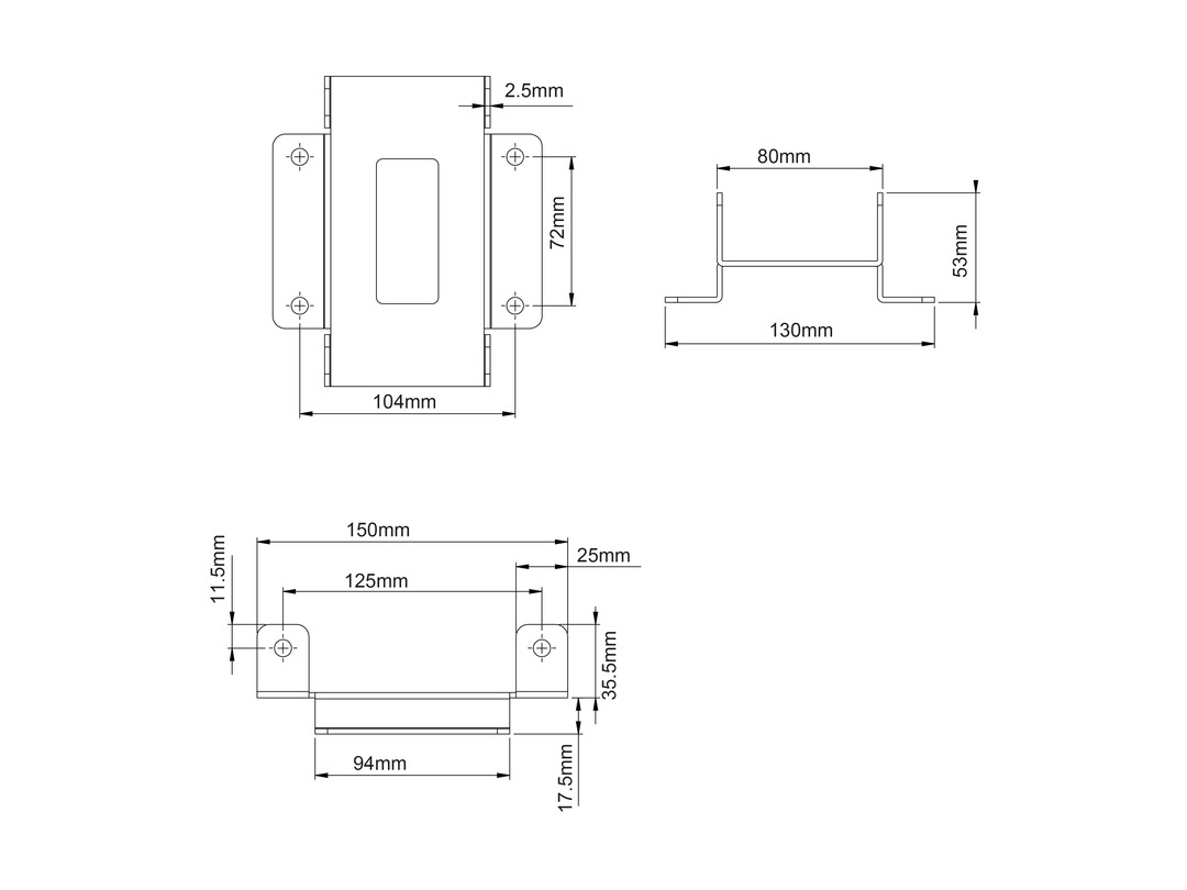 M Pro Series - Connecting plate thumbnail