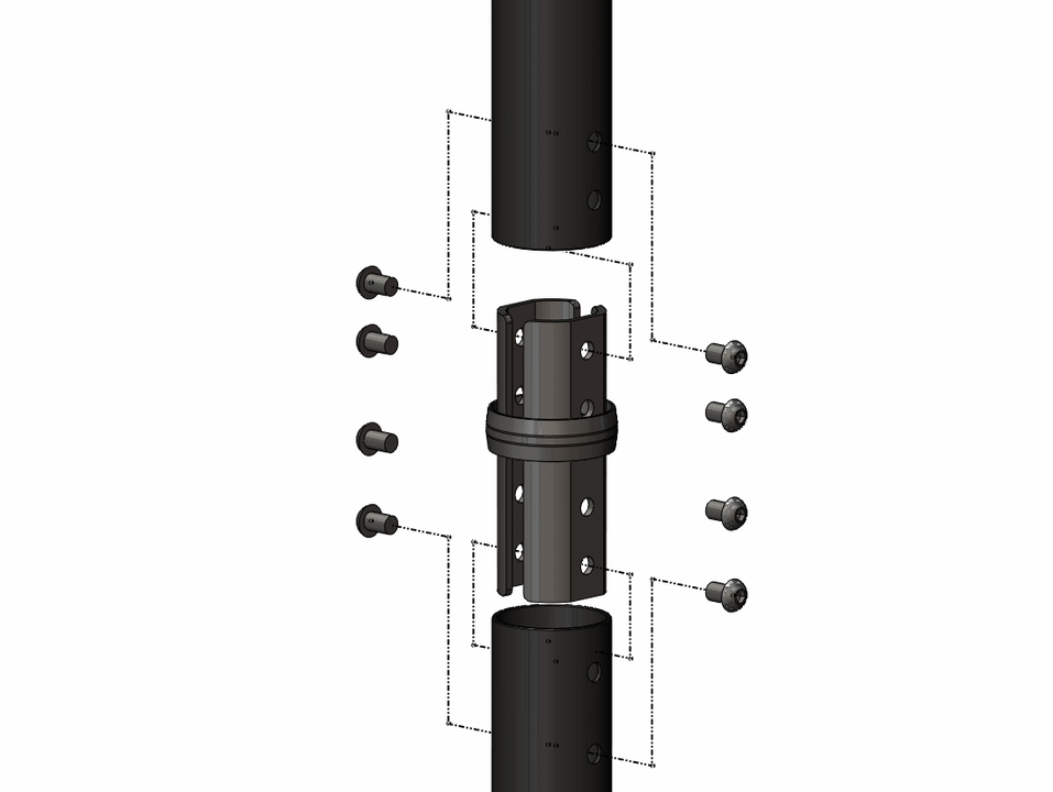 M Pro Series - Internal Pole Joiner thumbnail
