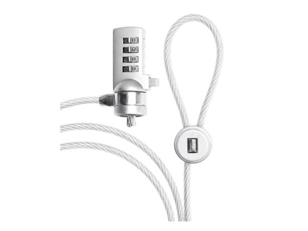 EU Product - M Security Cable 4 Wheel Combination Lock thumbnail