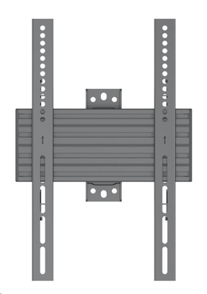 M Wallmount Pro MBW1UP 200x400 Fixed Black thumbnail