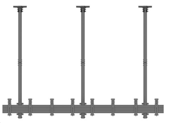 M Ceiling Mount Pro MBC4X1U, VESA 200 thumbnail