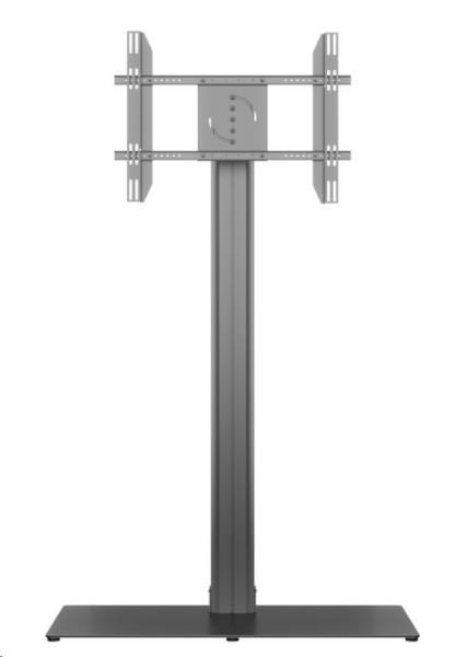M Public Display Stand 180 HD Single Black w. Floorbase thumbnail