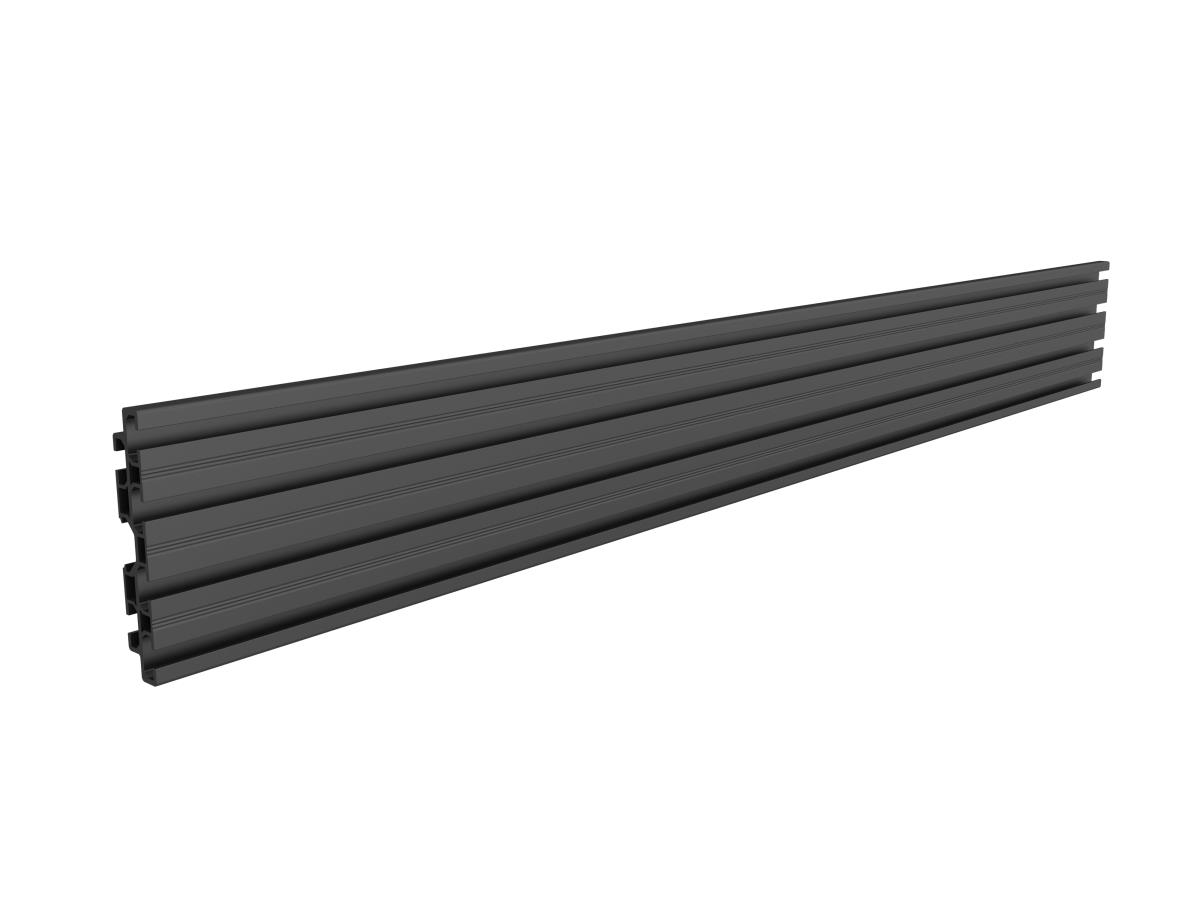 M Pro Series - Single Screen Rail 100cm Black thumbnail
