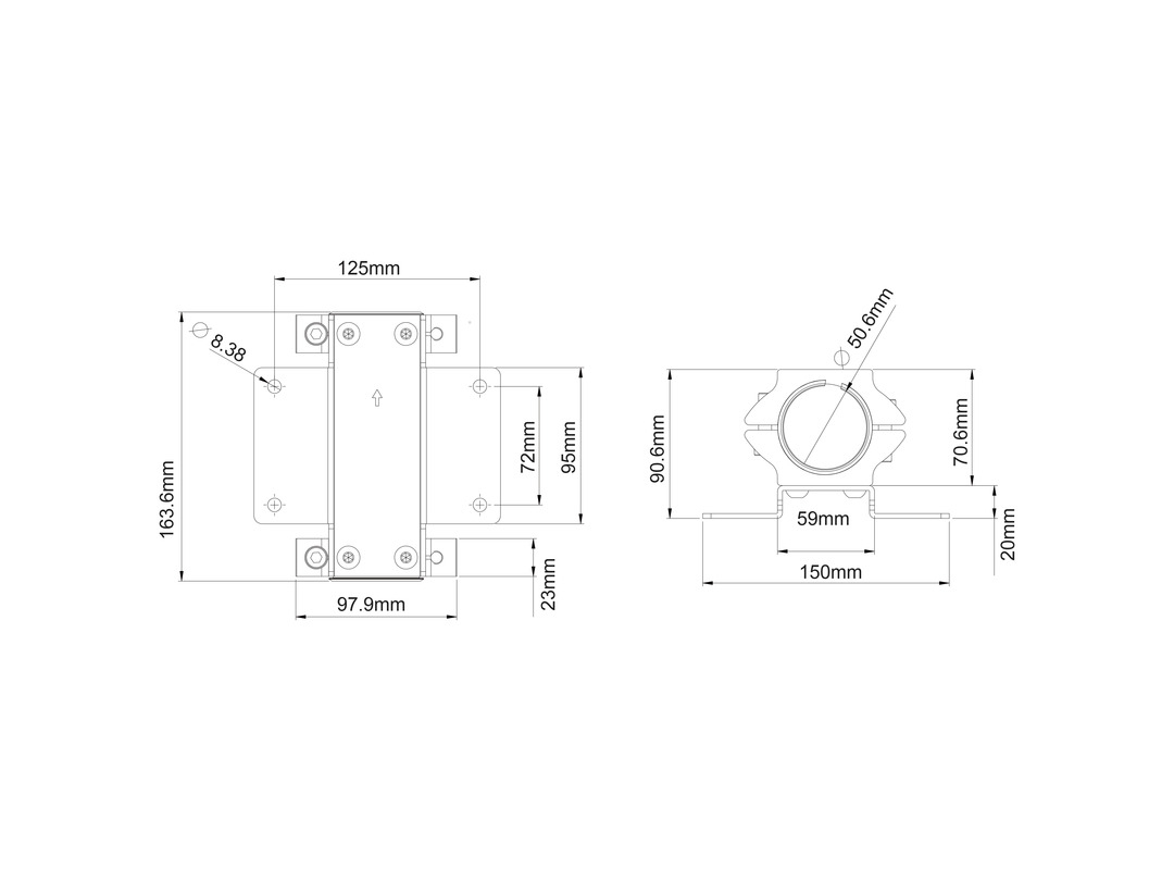 M Pro Series - Pole Clamp thumbnail