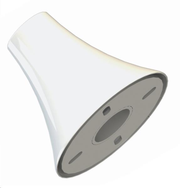 M Pro Series - Floor To Ceiling Plate White thumbnail